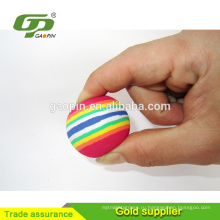 Красочный EVA Радуга мяч для гольфа игрушки для Крытое тренировочное поле для гольфа